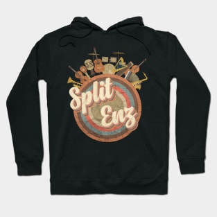 Music Tour Vintage Retro // Split Enz Hoodie